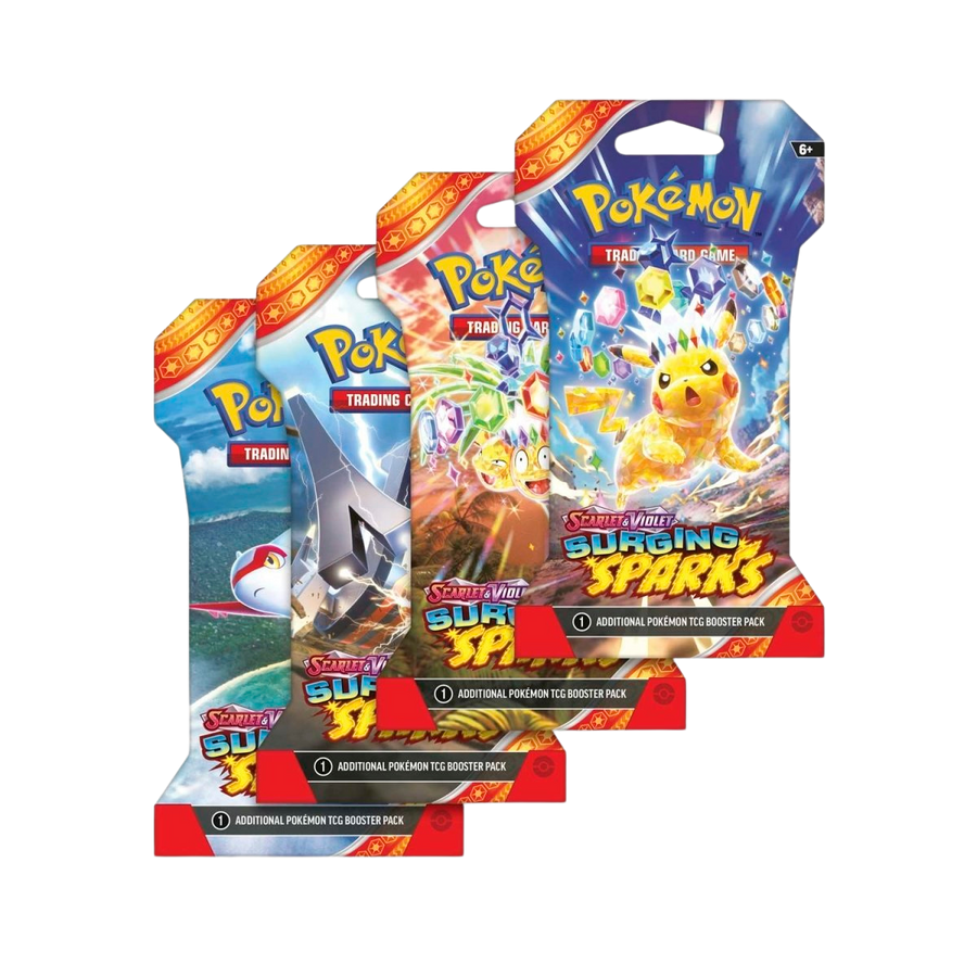 Surging Sparks Sleeved Booster Pack