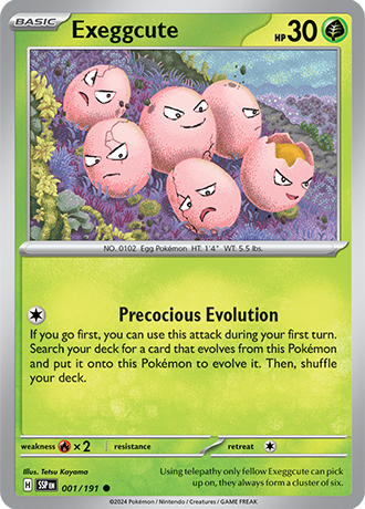 Exeggcute 001/191