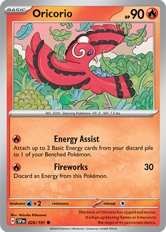 Oricorio 026/191