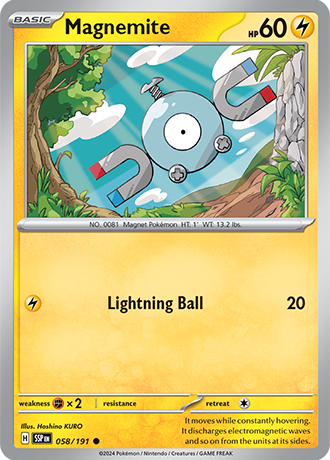 Magnemite 058/191