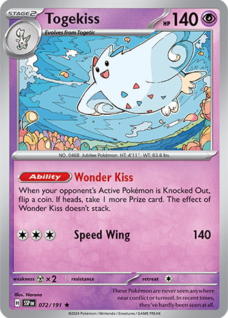 Togekiss 072/191