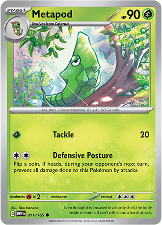 Metapod 011/165