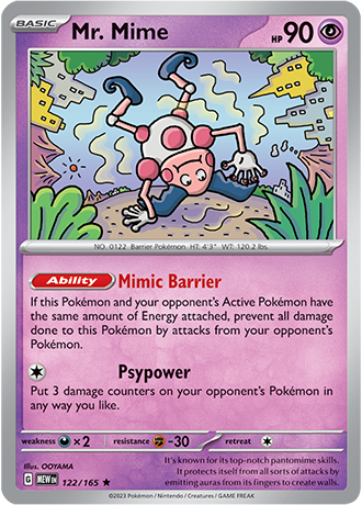 Mr. Mime 122/165