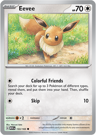 Eevee 133/165