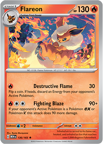 Flareon 136/165