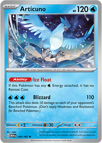 Articuno 144/165