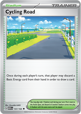 Cycling Road 157/165