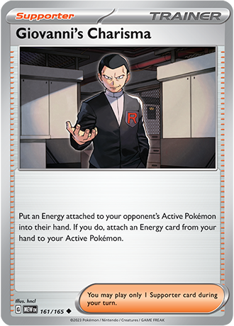 Giovanni's Charisma 161/165