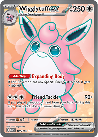 Wigglytuff ex 187/165