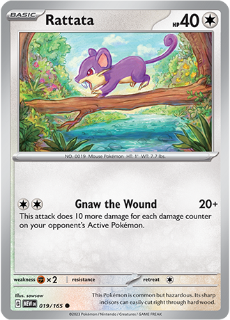 Rattata 019/165