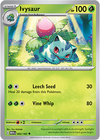 Ivysaur 002/165
