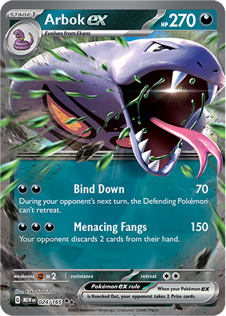 Arbok ex 024/165