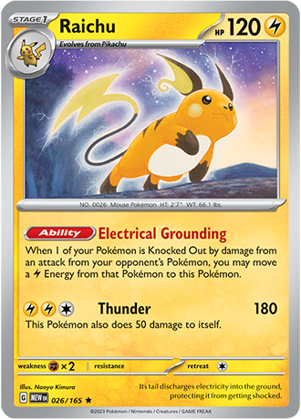 Raichu 026/165