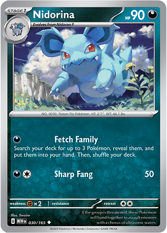 Nidorina 030/165