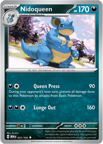 Nidoqueen 031/165