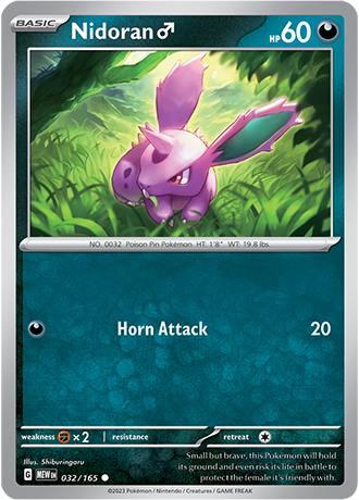 Nidoran 032/165