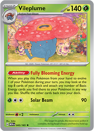 Vileplume 045/165