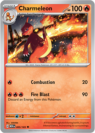 Charmeleon 005/165