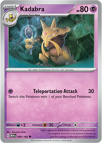 Kadabra 064/165