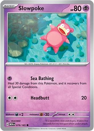 Slowpoke 079/165
