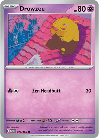 Drowzee 096/165