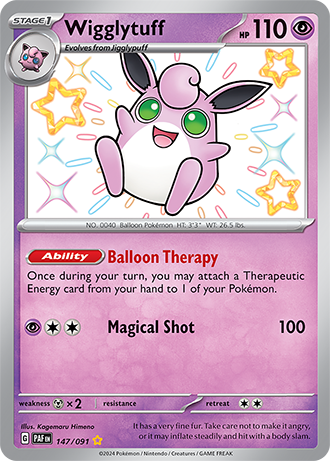 Wigglytuff 147/091