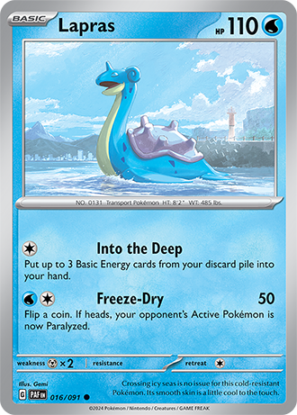 Lapras 016/091