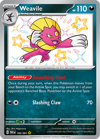 Weavile 183/091