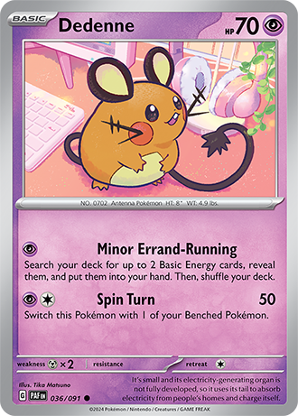 Dedenne 036/091