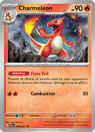Charmeleon 008/091