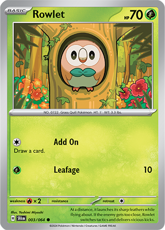 Rowlet 003/064