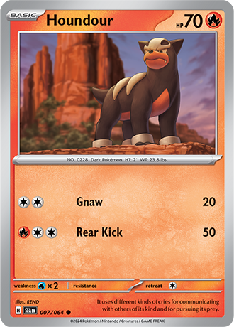 Houndour 007/064
