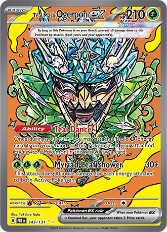Teal Mask Ogerpon ex 145/131