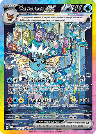Vaporeon ex 149/131