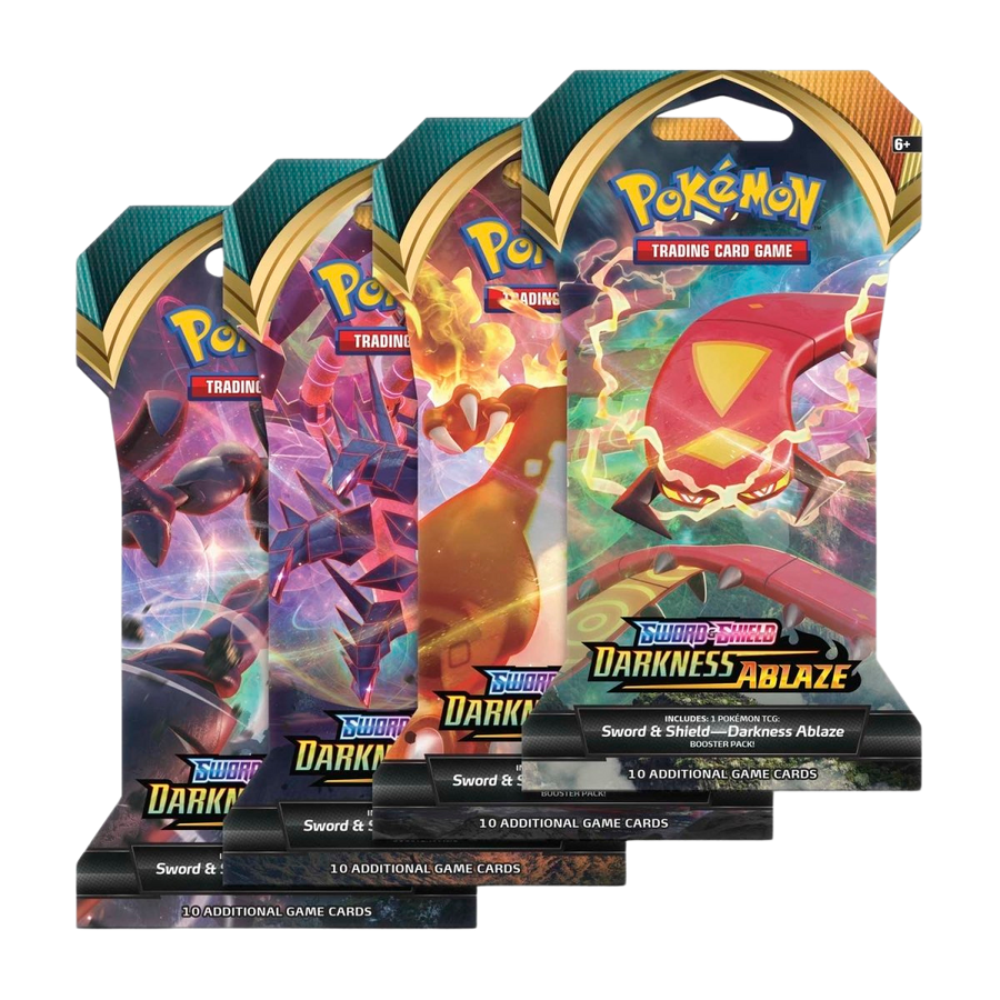 Darkness Ablaze Sleeved Booster Pack