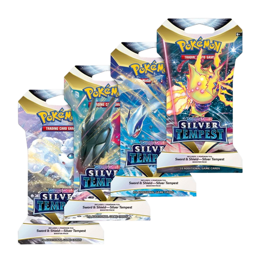 Silver Tempest Sleeved Booster Pack