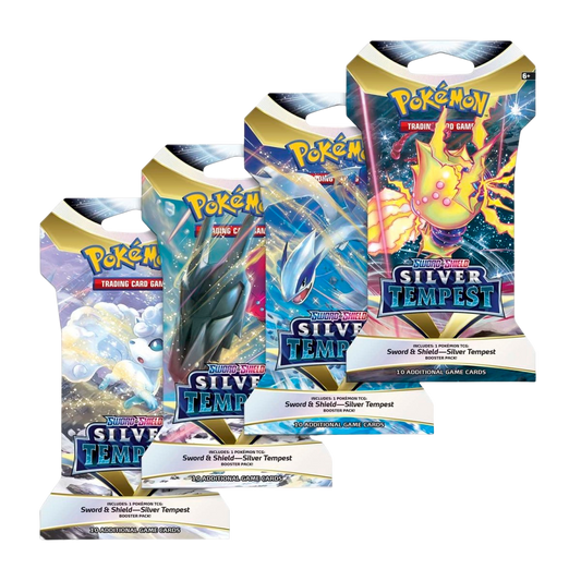 Silver Tempest Sleeved Booster Pack