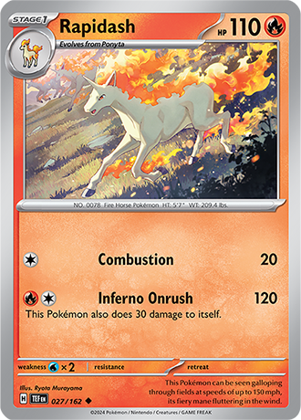 Rapidash 027/162