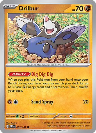 Drilbur 085/162