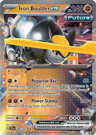 Iron Boulder ex 099/162
