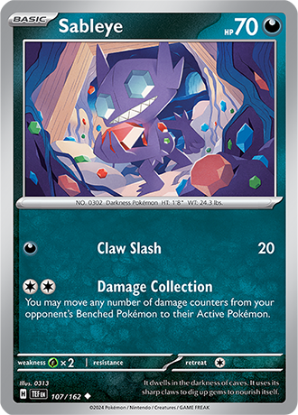 Sableye 107/162