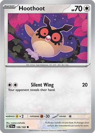 Hoothoot 126/162
