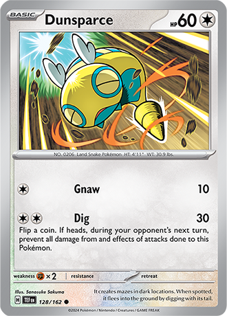 Dunsparce 128/162