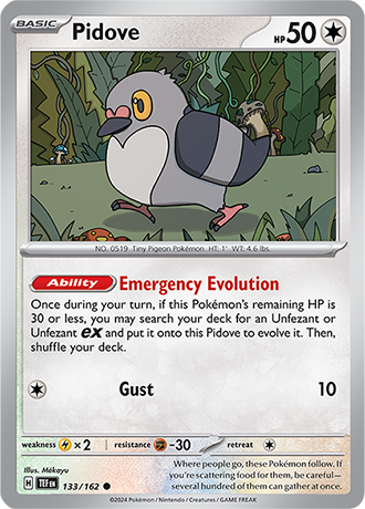 Pidove 133/162