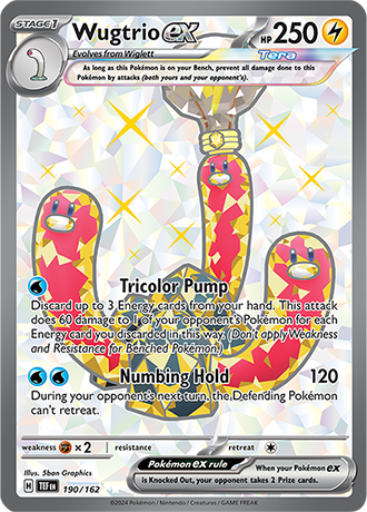 Wugtrio ex 190/162