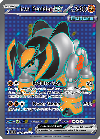 Iron Boulder ex 192/162