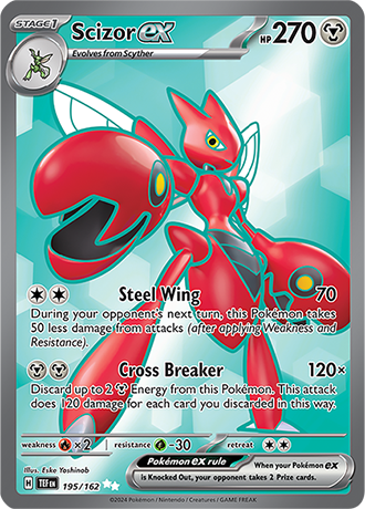 Scizor ex 195/162