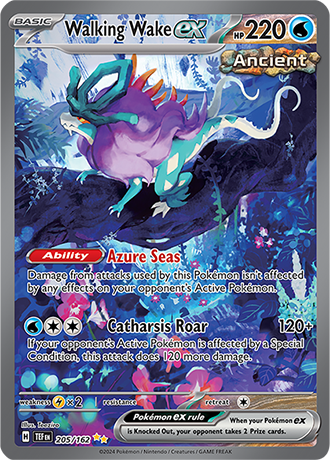 Walking Wake ex 205/162