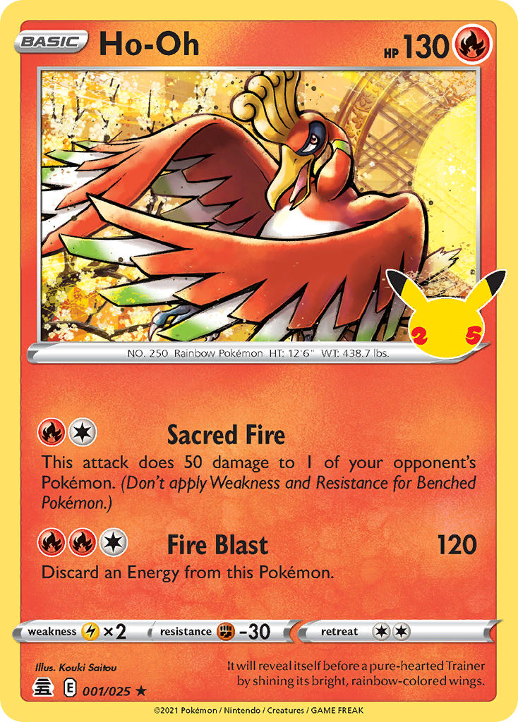 Ho-Oh 001/025