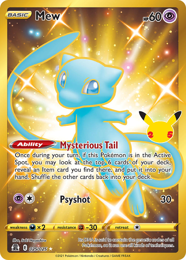 Mew 025/025